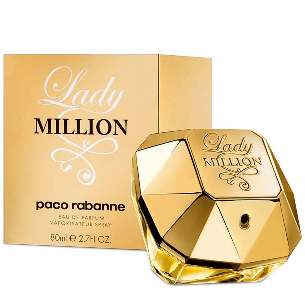 Парфюмированная вода Paco Rabanne Lady Million для женщин 80 мл.